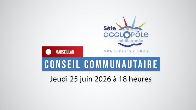 Conseil communautaire jeudi 25 juin