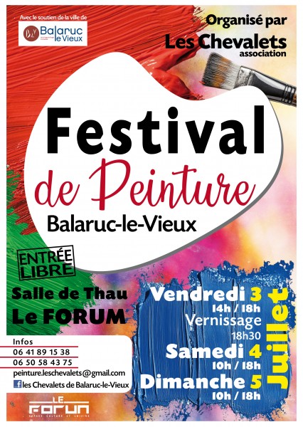  Association Les Chevalets - Festival de peinture