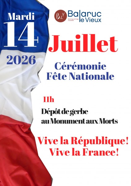Cérémonie Fête Nationale