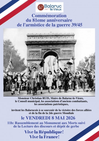 Cérémonie 8 mai