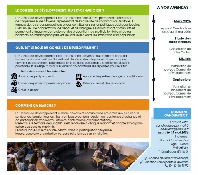 Conseil de développement
