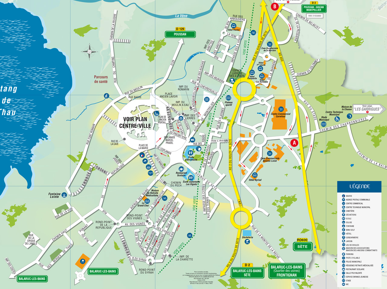 Plan de la ville